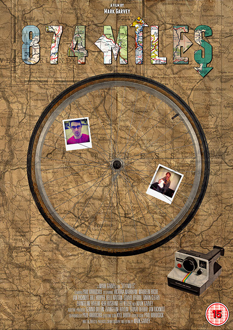 mark garvey, "mark garvey", paul woodcock, film, feature, director, 874 miles, independent, road movie, drama, land's end, john o'groats, 