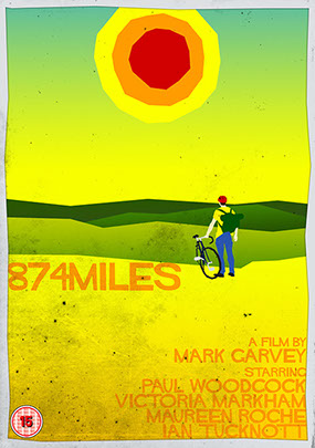 mark garvey, "mark garvey", paul woodcock, film, feature, director, 874 miles, independent, road movie, drama, land's end, john o'groats, 