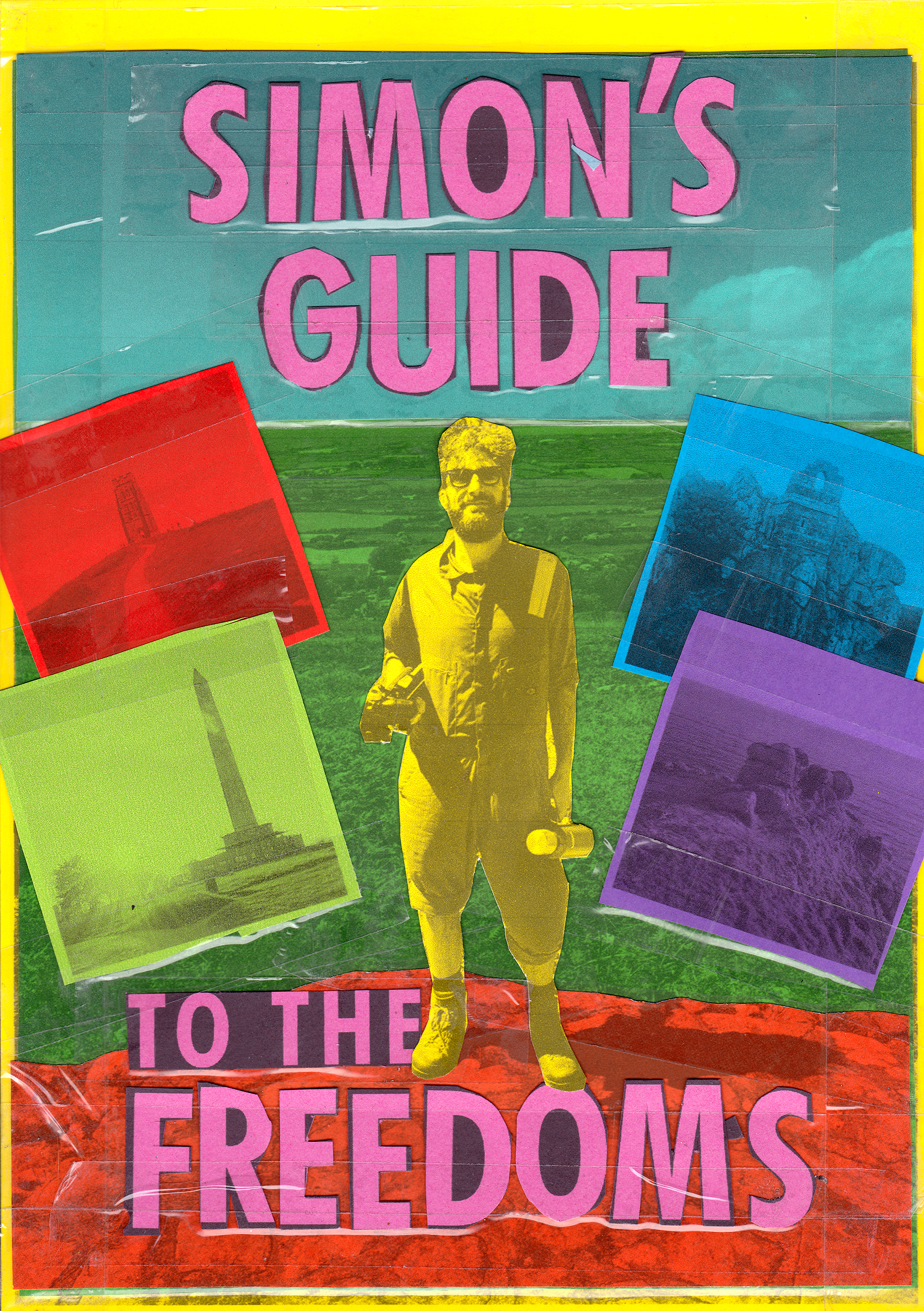 simon's guide to the freedoms, zine, mark garvey, hettie entwistle, kitty von abrams, ley line, st michael's line, sprituality, travel, road,