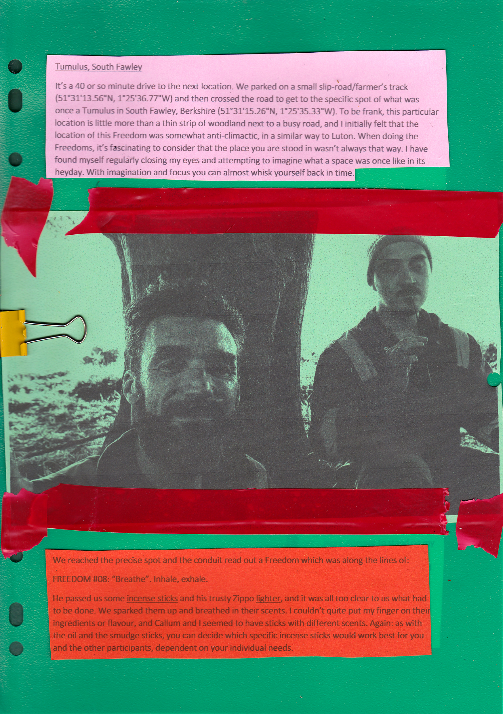 simon's guide to the freedoms, zine, mark garvey, hettie entwistle, kitty von abrams, ley line, st michael's line, sprituality, travel, road,