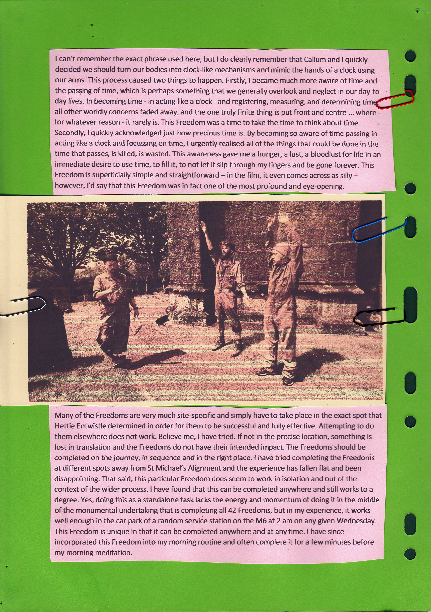 simon's guide to the freedoms, zine, mark garvey, hettie entwistle, kitty von abrams, ley line, st michael's line, sprituality, travel, road,