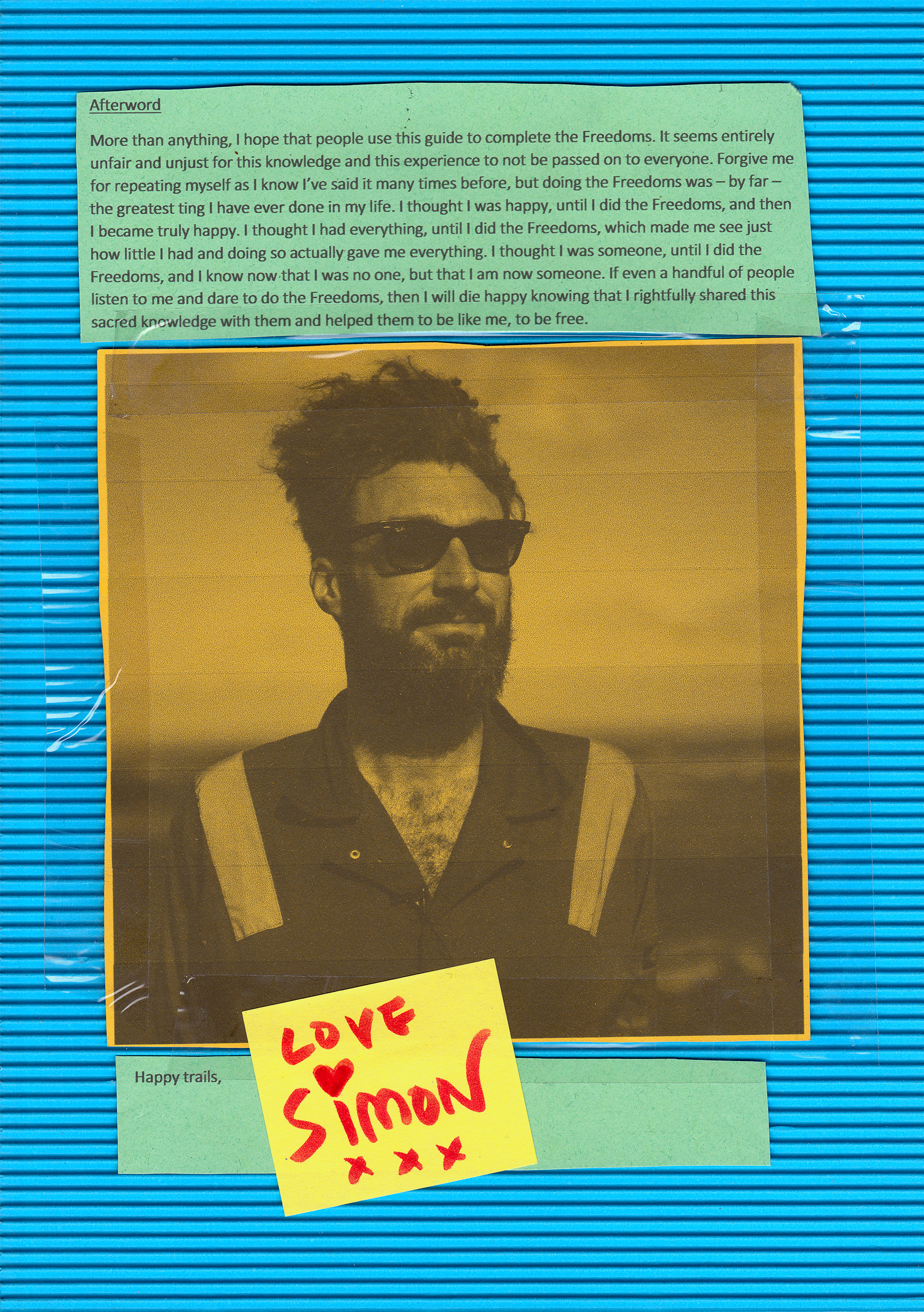 simon's guide to the freedoms, zine, mark garvey, hettie entwistle, kitty von abrams, ley line, st michael's line, sprituality, travel, road,