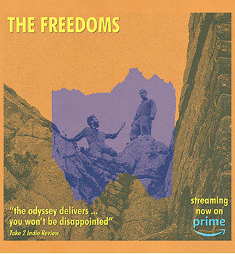 mark garvey, hettie entwistle, kitty von abrams, journey, England, spirituality, art, artwork, artist, the freedoms, amazon prime, watch,