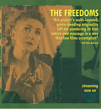 mark garvey, hettie entwistle, kitty von abrams, journey, England, spirituality, art, artwork, artist, the freedoms, amazon prime, watch,