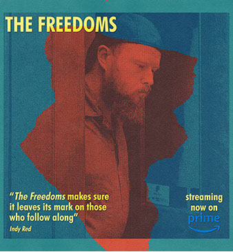 mark garvey, hettie entwistle, kitty von abrams, journey, England, spirituality, art, artwork, artist, the freedoms, amazon prime, watch,