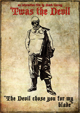 mark garvey, twas the devil, brad Robert Benford, illustration, drawing, art, artwork, film, movie, cinema, choose your own adventure film,