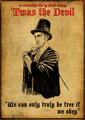 mark garvey, twas the devil, brad Robert Benford, illustration, drawing, art, artwork, film, movie, cinema, choose your own adventure film,