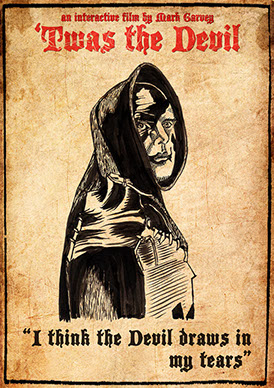 mark garvey, twas the devil, brad Robert Benford, illustration, drawing, art, artwork, film, movie, cinema, choose your own adventure film,