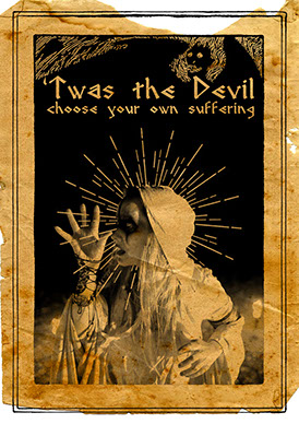 witch, witchcraft, horror, folk horror, devil, demon, interactive, choose your own adventure, 17th century, england, forest, witch hunt, coffin,